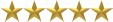 5 Star Reviews